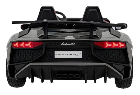 Auto Na Akumulator Lamborghini Aventador Szary Silnik bezszczotkowy LED