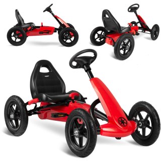 Gokart dziecięcy na pedały RK-592 czerwony