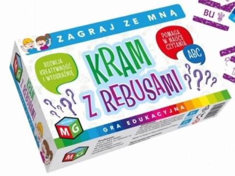 Gra MULTIGRA Zagraj ze mną - Kram z rebusami