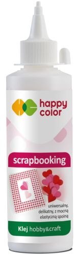 Klej do scrapbookingu HAPPY COLOR butelka 100g