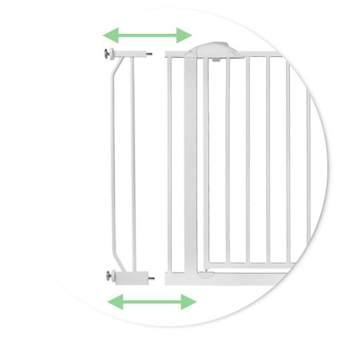 Barierka bramka zabezpieczająca biała Nukido 718100