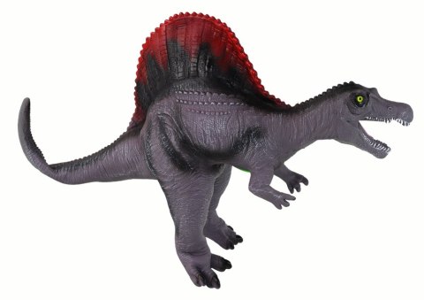 Duża Figurka Dinozaur Triceratops Dźwięk 36 cm Brązowy