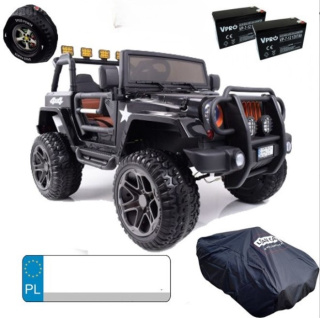 DWUOSOBOWE AUTO NA AKUMULATOR JEEP Monster 4x4