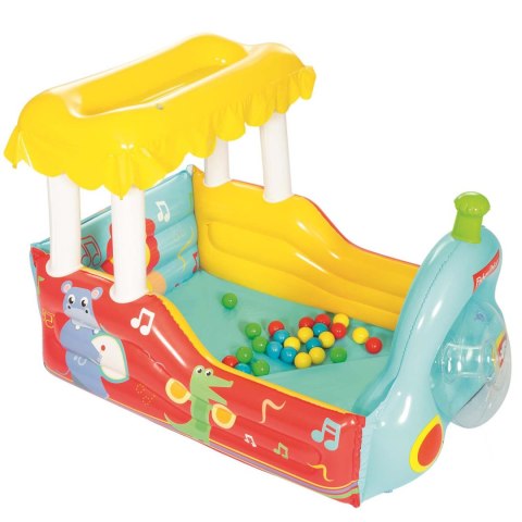 Kojec pociąg + piłki Fisher-Price Bestway 93537