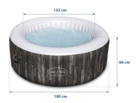 Dmuchane SPA Jacuzzi Lay-Z Bahamas 4 osobowe Bestway 60005