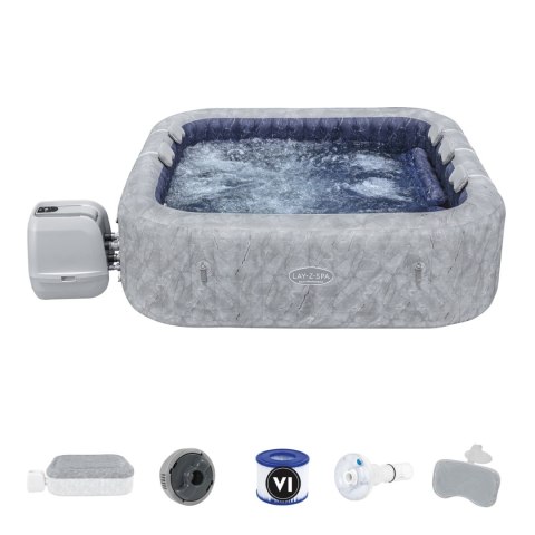 Lay-Z-Spa San Francisco AirJet Jacuzzi BESTWAY