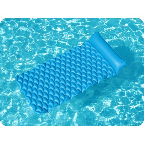 Materac plażowy Float n Roll 213 x 86 cm Bestway 44020 fioletowy