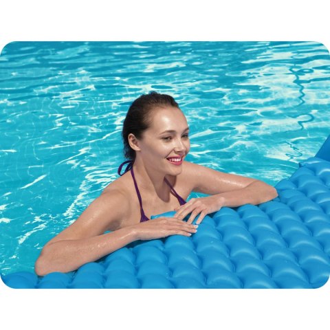 Materac plażowy Float n Roll 213 x 86 cm Bestway 44020 niebieski