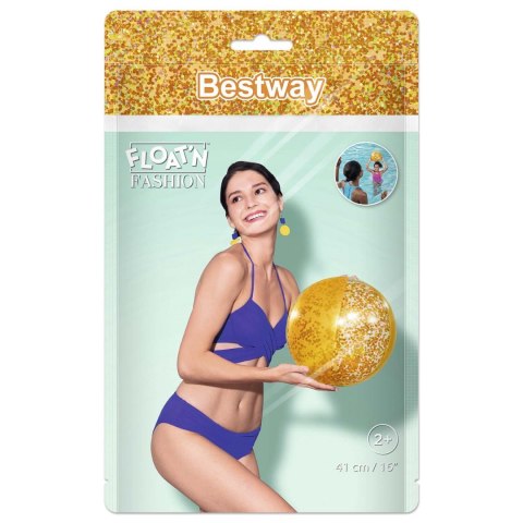 Piłka plażowa 41cm Bestway 31050 złoty