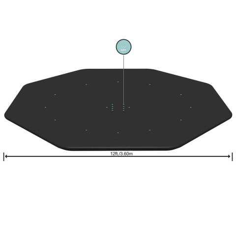Pokrywa do basenu stelażowego 396 cm Bestway 58292