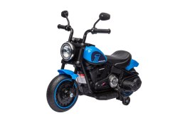 Motor dla dzieci dla 4 latka Motorek Chopper FASTER Niebieski