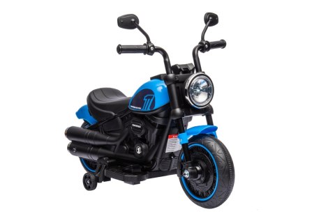 Motor dla dzieci dla 4 latka Motorek Chopper FASTER Niebieski