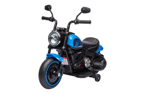 Motor dla dzieci dla 4 latka Motorek Chopper FASTER Niebieski