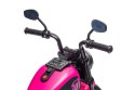 Motor na akumulator Chopper FASTER dla dziecka Różowy