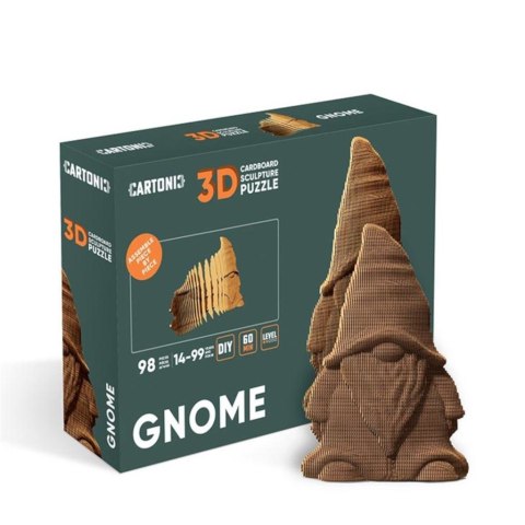 Puzzle 3D kartonowe - Gnom