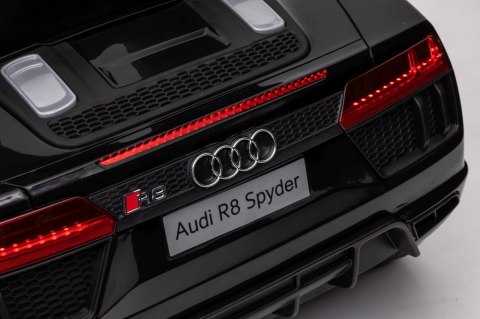 Audi R8 Policja na akumulator dla dzieci Pilot EVA Wolny Start MP3 LED