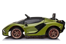 Auto na akumulator Lamborghini SIAN Zielony