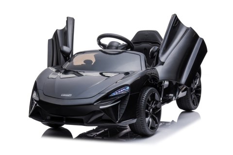 McLaren Artura na akumulator dla dzieci Czarny + Napęd 4x4 + Pilot + Wolny Start + EVA + Audio LED