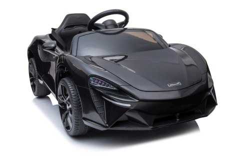 McLaren Artura na akumulator dla dzieci Czarny + Napęd 4x4 + Pilot + Wolny Start + EVA + Audio LED