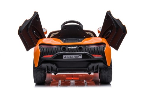 McLaren Artura na akumulator dla dzieci Pomarańczowy + Napęd 4x4 + Pilot + Wolny Start + EVA + Audio LED