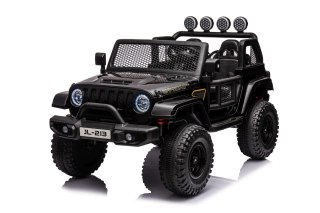 Auto terenowe OFF-ROAD 3.0 dla dzieci Czarny + Pilot + Wolny Start + Pasy + Audio LED