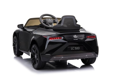 Lexus LC500 na akumulator dla dzieci Czarny + Pilot + Wolny Start + EVA + Audio LED