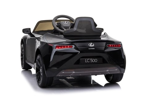 Lexus LC500 na akumulator dla dzieci Czarny + Pilot + Wolny Start + EVA + Audio LED