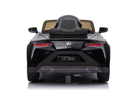 Lexus LC500 na akumulator dla dzieci Czarny + Pilot + Wolny Start + EVA + Audio LED