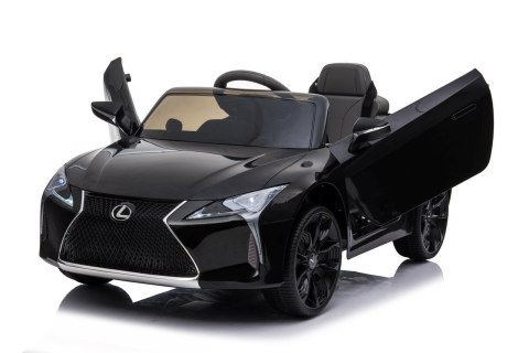 Lexus LC500 na akumulator dla dzieci Czarny + Pilot + Wolny Start + EVA + Audio LED