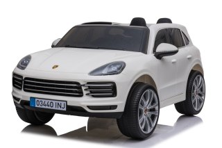 Porsche Cayenne S na akumulator Piankowe koła EVA biały lakier