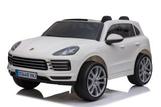 Porsche Cayenne S na akumulator Piankowe koła EVA biały lakier