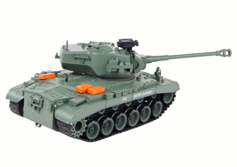 Czołg Leopard RC Zdalnie Sterowany Armata 1:18 Szary