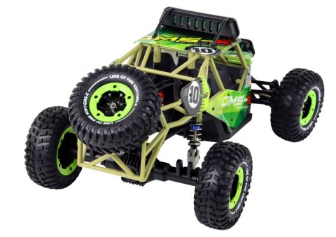 Samochód Off-Road Zielony Zdalnie Sterowany 4D-H1 Auto RC Terenowe 4x4