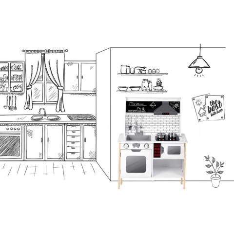 Kuchnia drewniana dla dzieci RC-846
