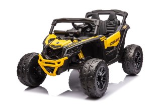 Auto na akumulator ATV CAN-AM Maverick Żółty 24V 4x4