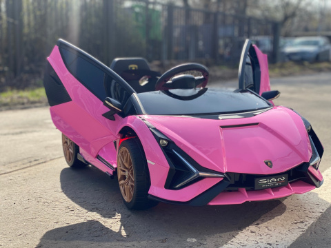 Pojazd Lamborghini SIAN Różowy