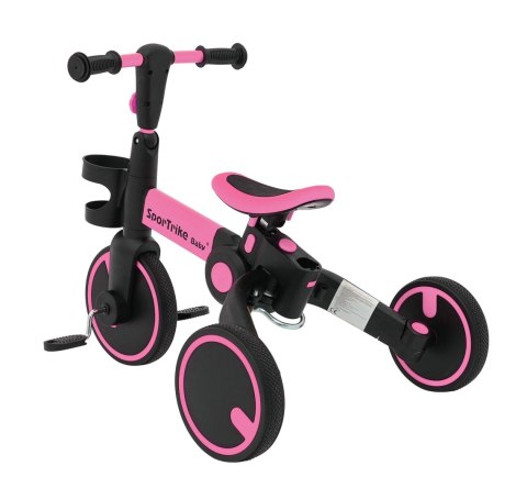 Rowerek Happy Bike 3w1 Sportrike Różowy