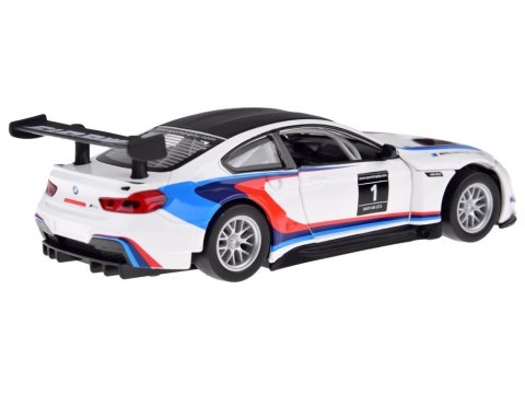 Auto metalowe model sportowe BMW M6 GT3 skala 1:32 światło dźwięk ZA4613