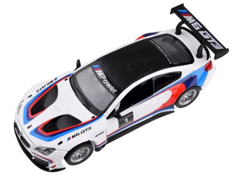 Auto metalowe model sportowe BMW M6 GT3 skala 1:32 światło dźwięk ZA4613