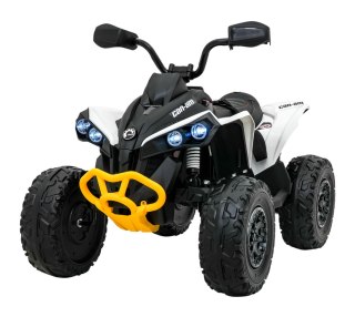 Quad Maverick ATV Duży Mocny QUAD Dla dzieci CAN-AM Maverick 24 Volt 2x200 Watt Tablice