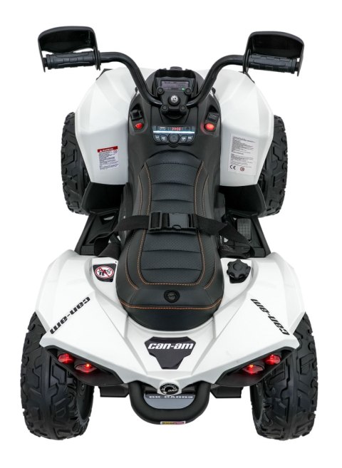 Quad Maverick ATV Duży Mocny QUAD Dla dzieci CAN-AM Maverick 24 Volt 2x200 Watt Tablice