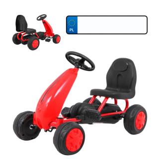 Gokart dla Najmłodszych Czerwony