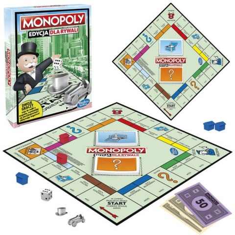 Gra Monopoly Edycja dla rywali plansza karty GR0659