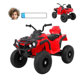 Quad na akumulator dla dziecka ATV Pompowane Koła Czerwony 0906