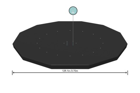 Pokrywa Do Basenu Stelażowego 366 cm Bestway 58037