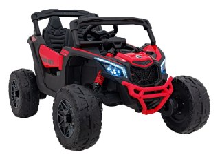 Mega mocny ATV CAN-AM Maverick Czerwony 4x200W 24V5Ah