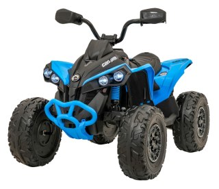 Duży Mocny QUAD Dla dzieci CAN-AM Maverick 24 Volt 2x200 Watt Tablice