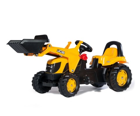 Rolly Toys 023837 Traktor Rolly Kid JCB z łyżką i przyczepą