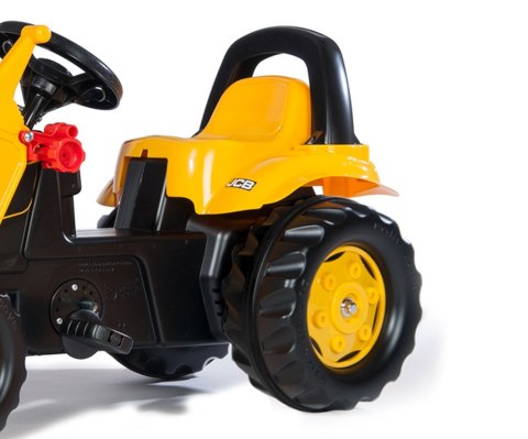 Rolly Toys 023837 Traktor Rolly Kid JCB z łyżką i przyczepą