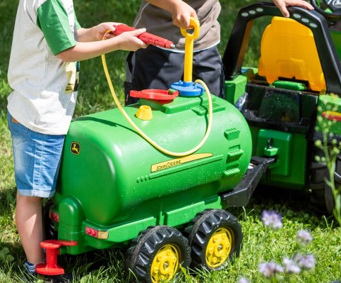 Rolly Toys 122752 Cysterna Rolly Tanker John Deere z pompą i sikawka 2-osie